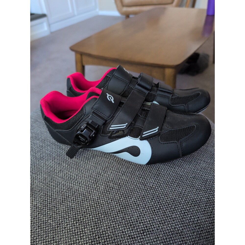 EUC Peloton cycling bike shoes with look delta cleats EU 43 US men's 10